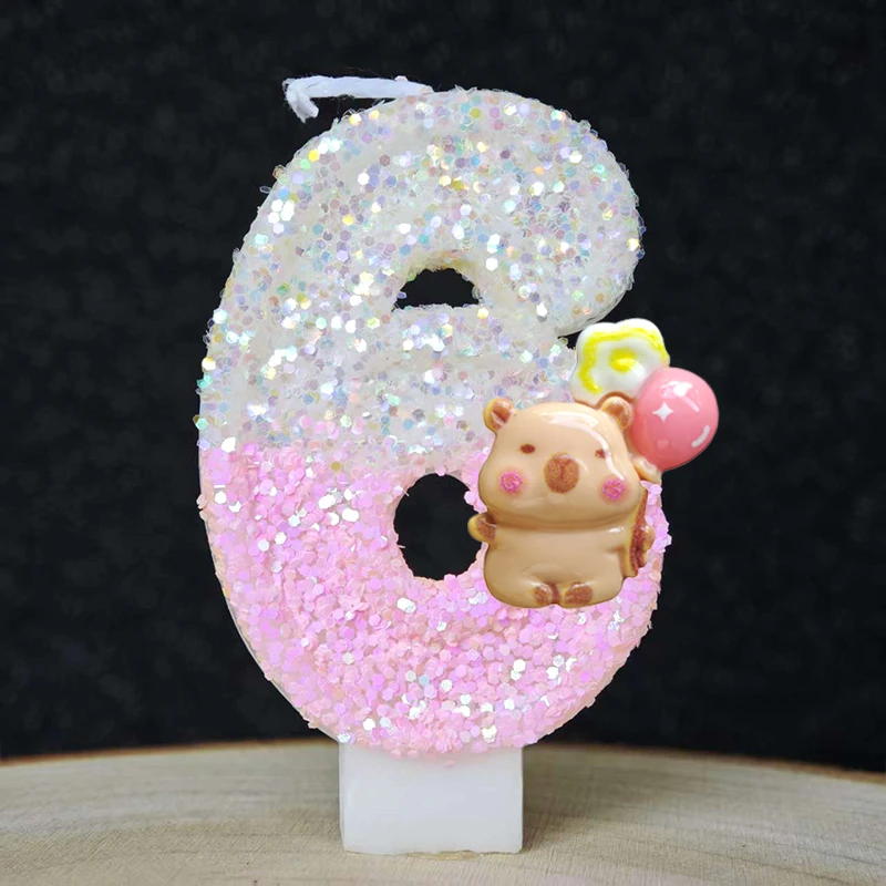 New Capybara Candles Cake Deco - Plant Parent Gifts ulasan dan harga