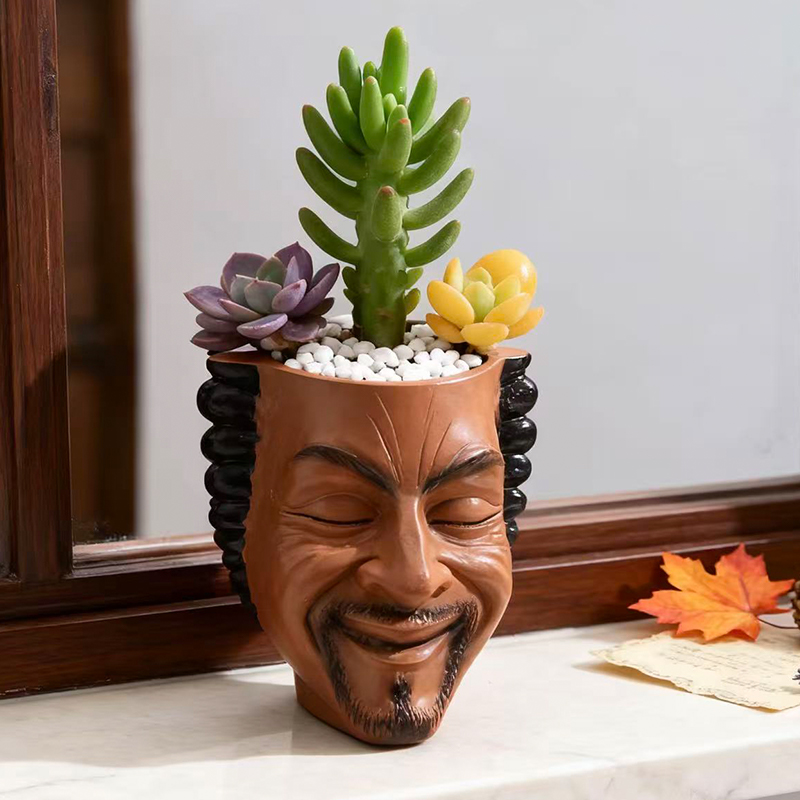 Creative  Style Flowerpot Gree - Snake Plant Ceramic ulasan dan harga