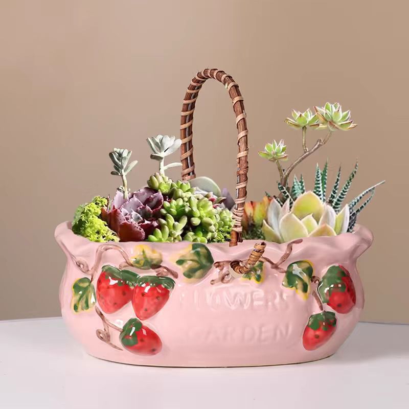 1Pcs Creative Ceramic Planter  - Snake Plant Ceramic ulasan dan harga
